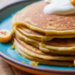 Pannekaker med banan og cottage cheese
