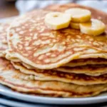 Pannekaker med havregryn og banan