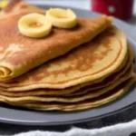 Pannekaker uten egg med banan